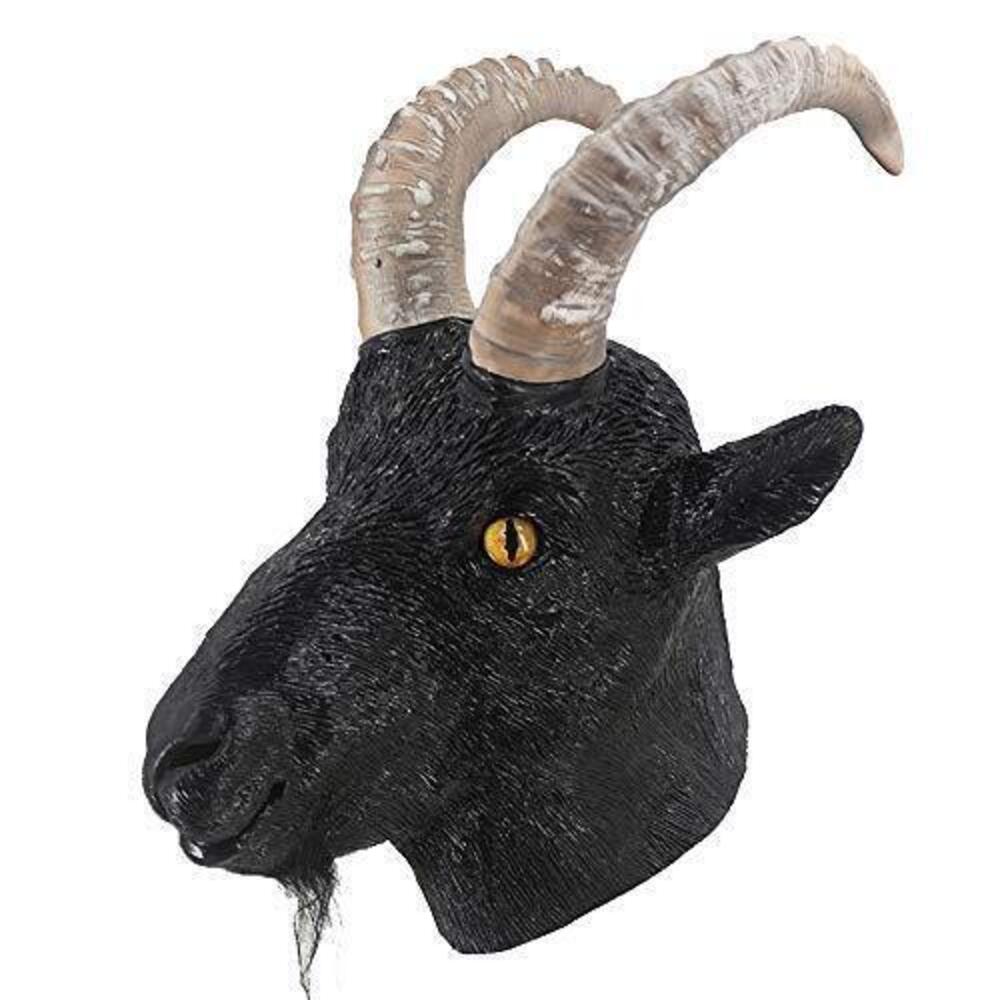 8789 Goat Antelope Mask Latex Animal Head Masks Farmyard Animal Goat Masks